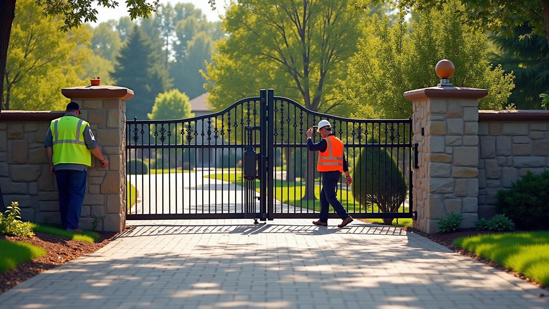 Luxury Estate Gate Installation in Bernardsville | NJ Gate Services Blog